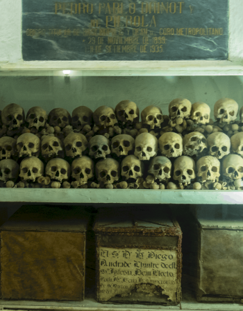 Skulls, Franciscan Monastery, Lima, Peru