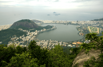View from Christ the Redeemer, Rio, Brazil