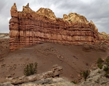 Rock Formation, Near Albecurque, NM