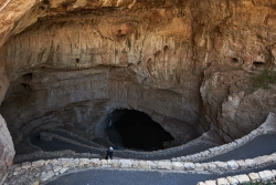 Entrance to Carlsbad Caverns, NM