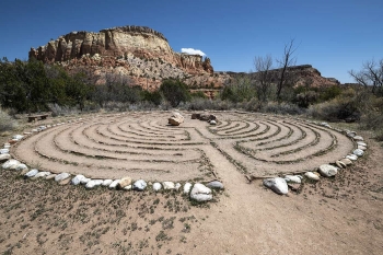 Labyrinth, Ghost-Ranch, NM