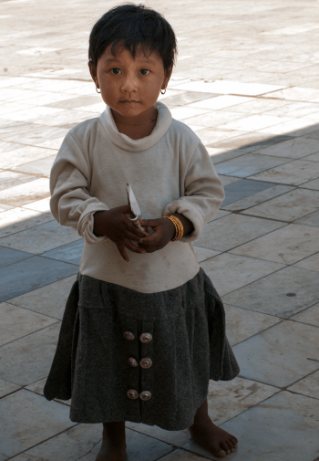 Young girl, Rangoon