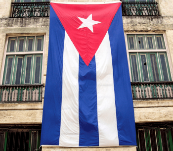 Cuban flag, Havanna