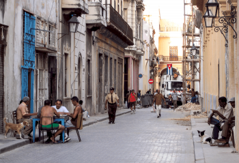 Street-scene, Havanna