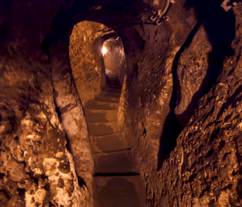 Hittite underground cave welling,  Nevşehir Province, Turkey